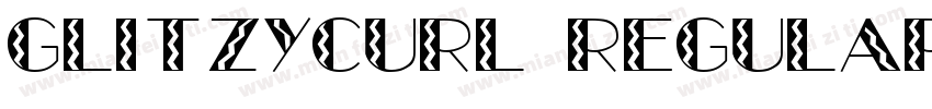 GlitzyCurl Regular字体转换